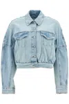 GANNI GANNI DENIM BOMBER JACKET