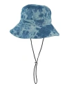 Ganni Denim Bucket Hat In Multi