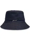 Ganni Denim Bucket Hat In Blue