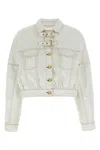 Ganni Denim Jacket Casual Jackets And Parka