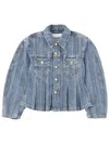 Ganni Denim Jacket In Blue