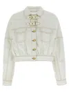 Ganni Denim Jacket Casual Jackets And Parka