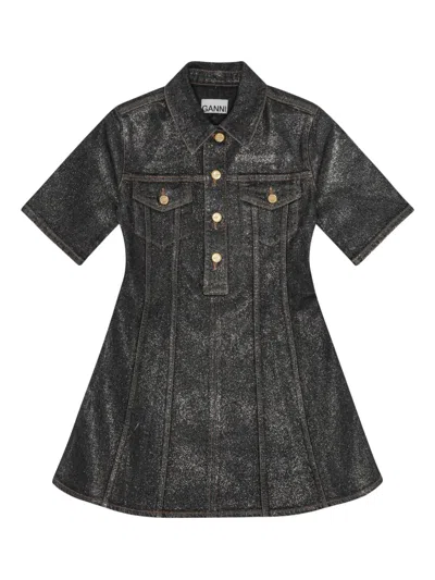 Ganni Klassisches Jeans-minikleid