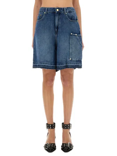 GANNI GANNI DENIM SHORTS