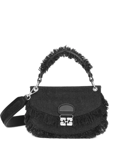 Ganni Denim Tote Bag