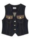 Ganni Neppy Denim Vest