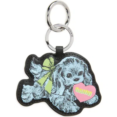 GANNI GANNI DOG KEY RING