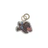Ganni Women Puppy Keyring In Multi