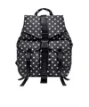 Ganni Dots Re-tech Backpack In Black