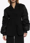 Ganni Double-breasted Buttoned Blazer