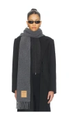 DOUBLE FACE 纯色围巾