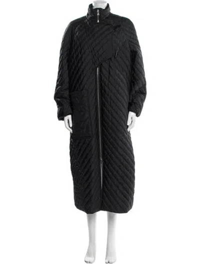 Pre-owned Ganni Down Coat W/ Tags In Black