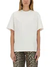 Ganni T-shirt Heart In White