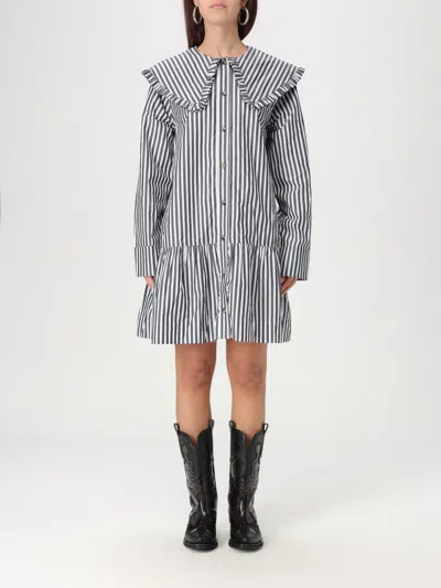 GANNI DRESS GANNI WOMAN COLOR BLACK,g51559002