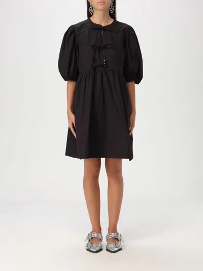 GANNI DRESS GANNI WOMAN COLOR BLACK,F72948002
