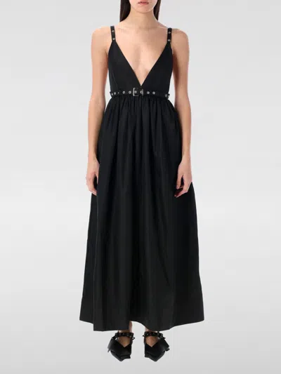 GANNI DRESS GANNI WOMAN COLOR BLACK,G58591002