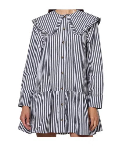 Ganni Dress In Gray
