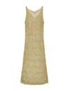 Ganni Dress In Grey