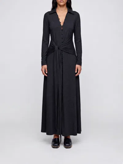 Ganni Dress Woman In Multi