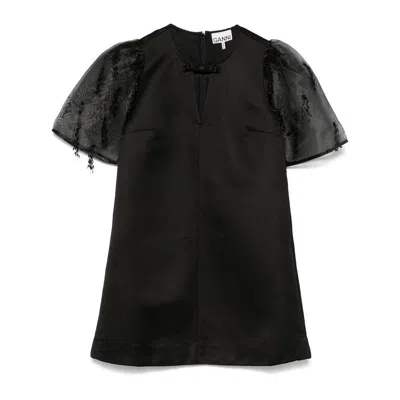 Ganni Dresses In Black