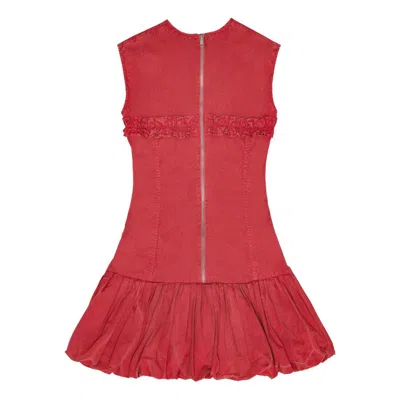 Ganni Fabric Suits & Dresses In Red