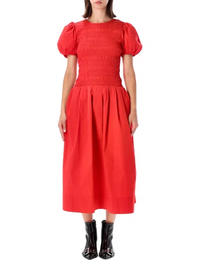 Ganni Dresses In Red