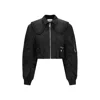 Ganni Duchesse Nylon Fitted Jacket