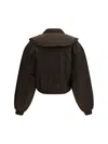Ganni Duchesse Bomber Jacket In Multi
