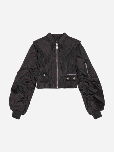 Ganni Duchesse Fitted Jacket