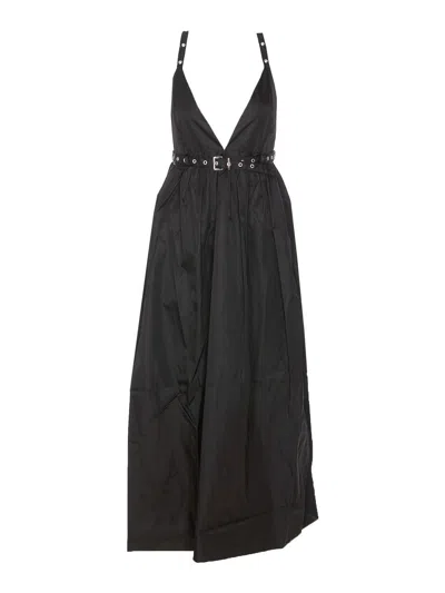 GANNI DUCHESSE NYLON DRESS