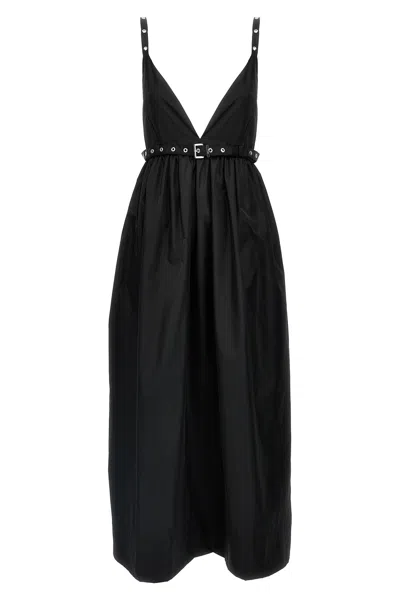 GANNI GANNI 'DUCHESSE NYLON STRAP' DRESS