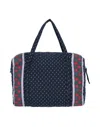 Ganni Duffel Bags In Dark Blue
