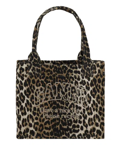 GANNI EASY LARGE TOTE BAG