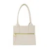 Ganni Easy Medium Shopper Bag In Neutral