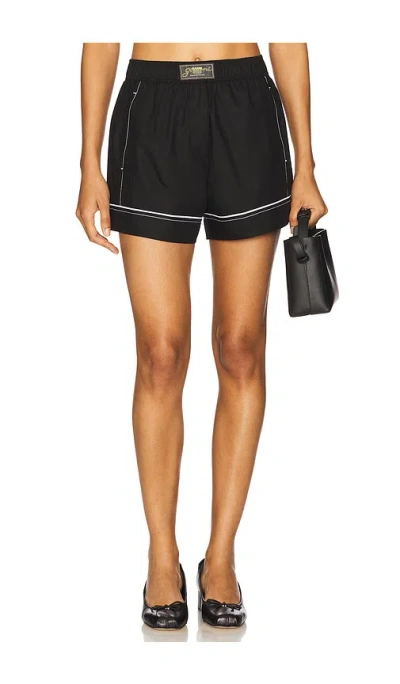 GANNI ELASTICATED SHORTS