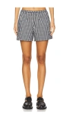 GANNI ELASTICATED SHORTS