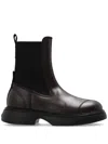 Ganni Chelsea Everyday Mid Ankle Boots In Brown