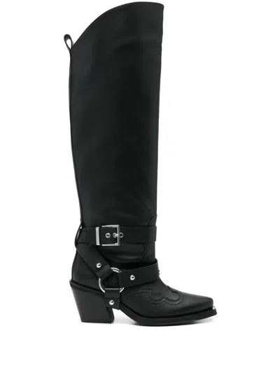 GANNI EMBROIDERED BOOTS