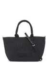 Ganni Embroidered Logo Tote Bag With