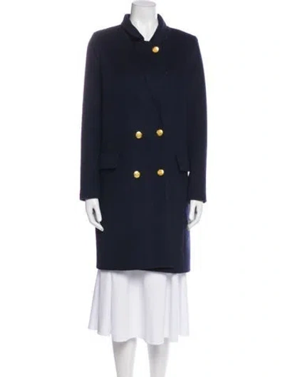 Pre-owned Ganni Evening Jacket In Blue