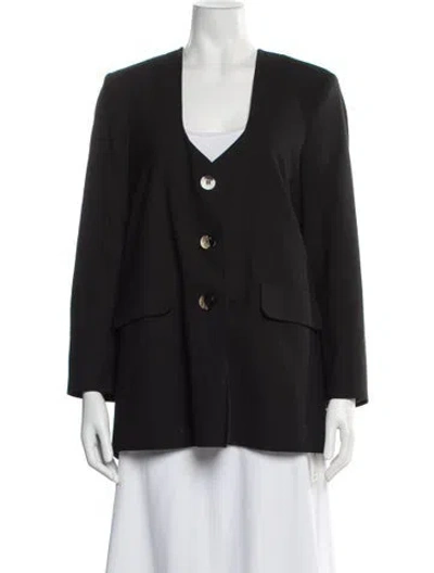 Pre-owned Ganni Evening Jacket In Gray