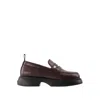 Ganni 25mm Everyday Loafers In Black