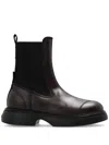 Ganni Everyday Mid Chelsea Boot In Brown