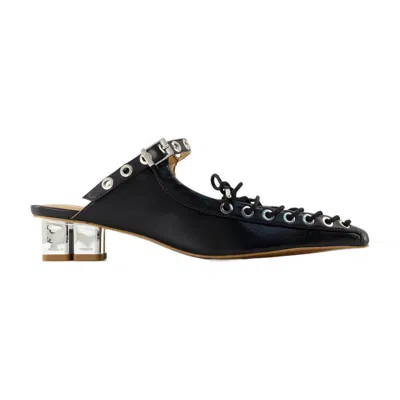 GANNI GANNI EYELETS SANDALS