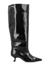 Ganni Eyelets Slouchy High Shaft Boot