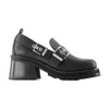 Ganni Loafers With Platform And Buckle