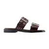 Ganni Leather Sandals
