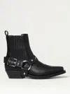 Ganni Western Chelsea Ankle Boots In Schwarz