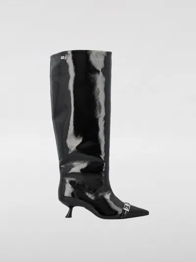 GANNI BOOTS GANNI WOMAN COLOR BLACK,F98226002