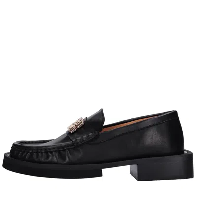 Ganni Flat Shoes In Black
